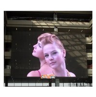 Écran LED transparent haute résolution 3D à vision directe, mur vidéo publicitaire, affichage en verre couleur pleine, prix d'usine P7.82