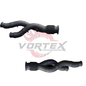 ท่อไอเสีย Vortex Titanium Catback พร้อมท่อดาวน์ไปป์เคลือบเซรามิกสำหรับรถยนต์ Lamborghini Aventador LP700-4 6.5L V12 ปี 2011-2016 - Product Image 6
