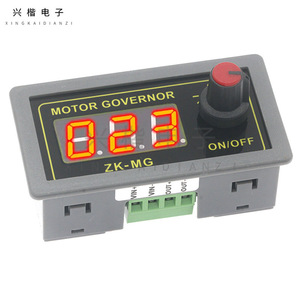 Xingkaidianzi Motor Governor ZK-MG 150W 24V DC PWM <b>Speed</b> <b>Controller</b> with Digital Display and Knob - Product Image 1