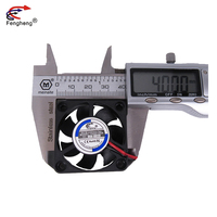 Ventilateur de refroidissement 4010 40x40x10mm 4cm 5v 12v 24v à faible bruit, ventilateur axial industriel 40mm 12v