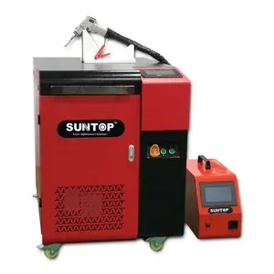 SUNTOP — Machine à souder Laser optique portative en acier inoxydable, 1000W, soudage par Fiber