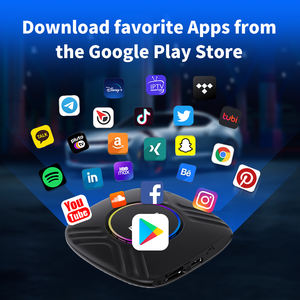 อะแดปเตอร์ CarPlay ไร้สายในรถยนต์กล่อง YouTube Netflix กล่องมัลติมีเดีย CarPlay 4GB 64GB 8GB + 128GB ปลั๊กแอนด์เพลย์ - Product Image 5