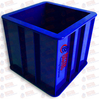 70.7cm En Plastique Trois Gangs Cube D'essai De Mortier De Ciment Béton Moule