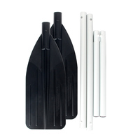 INTEX Challenger 3 personnes PVC aviron bateau gonflable dériveur canoë outil de pêche avec 3 chambres à air pour dérive rivière lac