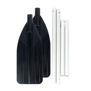 INTEX <span class=keywords><strong>Challenger</strong></span> 3 personnes PVC aviron <span class=keywords><strong>bateau</strong></span> <span class=keywords><strong>gonflable</strong></span> dériveur canoë outil de pêche avec 3 chambres à air pour dérive rivière lac - Product Image 5