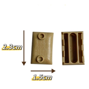 2025 nhựa xây dựng khối đồ chơi quân sự bao cát tự làm bộ dụng cụ xây dựng Mini Phụ tùng Tương thích với thương hiệu hàng đầu - Product Image 6