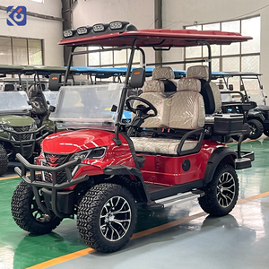 <span class=keywords><strong>Voiture</strong></span> de golf électrique CAMP 4 places tout-terrain, buggy de golf à batterie lithium, chariot de golf personnalisé OEM pour parcours de golf, chasse, adultes - Product Image 1