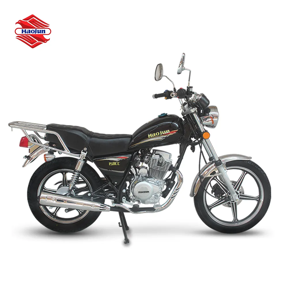 Haojun 판매 125cc 가스 거리 오토바이 4 스트로크 125cc 먼지 자전거 성인