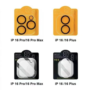 สำหรับ iPhone 17 PRO MAX กล้อง3D อากาศเลนส์เต็มกล้องโปร่งใสป้องกันหน้าจอกระจกนิรภัยสำหรับ <span class=keywords><strong>Apple</strong></span> iPhone 17 - Product Image 6