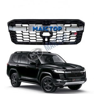 Maictop accessoires de voiture <span class=keywords><strong>gr</strong></span> style abs plastique pare-chocs avant grille grille pour <span class=keywords><strong>land</strong></span> <span class=keywords><strong>cruiser</strong></span> <span class=keywords><strong>300</strong></span> fj300 lc300 <span class=keywords><strong>2022</strong></span> 2023 - Product Image 1