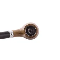 Pipe à tabac en gros pipes à fumer à la main en bois d'ébène travail d'art durable pipe en bois accepter tube en bois de logo personnalisé pour fumer
