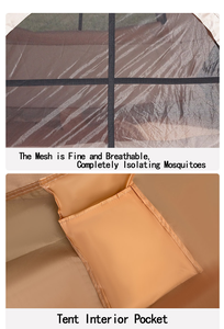 Outdoor Inflatable Camping <b>Tent</b> Portable Easy Setup Wind Rainproof Thick Air Column Oxford Fabric - Product Image 5