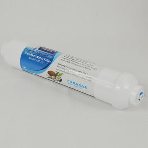 Filtre à eau en ligne pour réfrigérateur et machine à glaçons, haute efficacité, réduit le chlore, le fluor, les odeurs et est compatible avec une compression de 1/4 pouce - Product Image 4