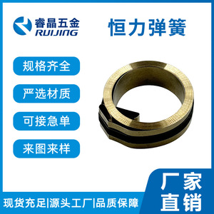 Serrures à ressort en spirale en acier à force constante Ruijing utilisant un ressort personnalisé de 10 mm de diamètre pour les applications de sécurité - Product Image 4
