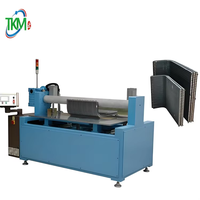 Machine de pliage automatique CNC en forme de L pour échangeur de chaleur pour condenseur