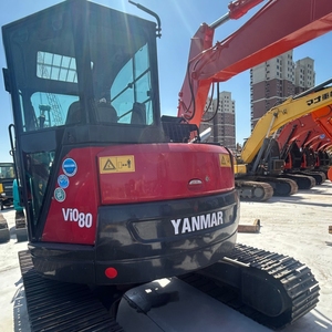 Excavadora Hidráulica de Cadenas Yanmar ViO80, Miniexcavadora de 8 Toneladas, Gran Potencia, Rendimiento Estable para Trabajos de Construcción Agrícola y Movimiento de Tierras - Product Image 6