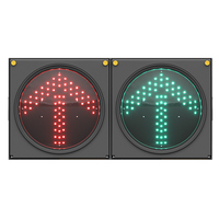 200mm 12v Dc Led Télécommande Sécurité Routière Rouge Vert Flèche Feu de signalisation