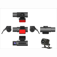 4K+1080P+1080P Verborgen Autocamera Groothoek 3-Kanaals WIFI Nachtzicht G-Sensor 1 Jaar Garantie voor Auto's Dashcam