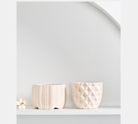 Vente en gros de pots en céramique colorés pour plantes, pots à fleurs pour décoration intérieure et extérieure