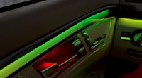ICarsin pour Mercedes Benz Classe S S-class 2005-2013 W221, éclairage ambiant dynamique, bande lumineuse LED colorée, kit d'éclairage intérieur de voiture