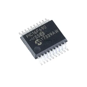 Novos chips originais PIC16F690-I/SS PIC16F690 MICROCHIP SSOP20 MCU ICs Ic