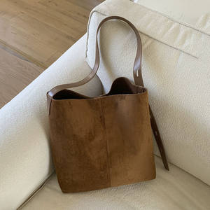 2 pièces <span class=keywords><strong>Sac</strong></span> à main élégant en composite, <span class=keywords><strong>sac</strong></span> à bandoulière en daim, style coréen, grand <span class=keywords><strong>sac</strong></span> à main en cuir mat, <span class=keywords><strong>sac</strong></span> seau en <span class=keywords><strong>nubuck</strong></span>, <span class=keywords><strong>sac</strong></span> fourre-tout sous le bras - Product Image 3