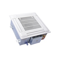 Unité de ventilation à cassette 2 tuyaux 4 voies, type FCU à eau réfrigérée avec télécommande pour systèmes CVC d'hôtels, hôpitaux et restaurants