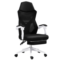 Chaise de bureau ergonomique pivotante en maille, pour femmes, bon marché, confortable, pivotante, de haute qualité