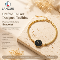 Bracelet en acier inoxydable avec pendentif serpent, style bohème, bijoux du zodiaque pour femmes