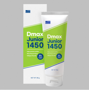 Pasta Dental DUO Solution Dmax Junior 1450ppm con Menta, Fórmula 10-Free con Aloe Orgánico y Salvia, Protección del Esmalte para Adolescentes de 7 a 14 Años - Product Image 1