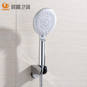 Cabezal de ducha redondo portátil con rociador tipo lluvia, fácil instalación, accesorios para bañera, interfaz de 4 puntos - Product Image 3