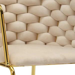 Conjunto de Mesa y Sillas de Estilo Nórdico Simple y de Lujo para Cafetería, Salón de Té, Postres, Reuniones, Ocio y Comedor - Product Image 4