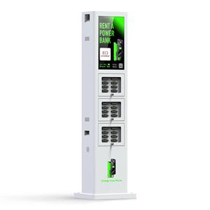 23.8 Inch Outdoor Lcd Waterproof Share Powerbank 4g Rental Vending Station Power Bank Station for Sharing - Product Image 1