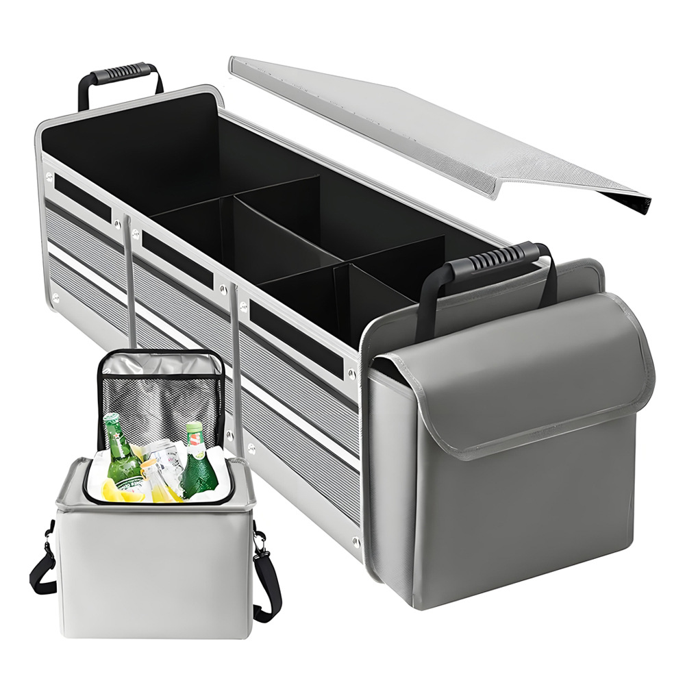 Gray+Insulated bag