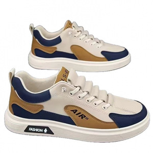 Zapatillas Deportivas de Cuero para Hombre, de Alta Calidad, Casuales, para Caminar, con Cierre de Cordones, Aumentan la Estatura, Tendencia Juvenil, Otoño - Product Image 5