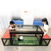 Mini jeu de football pour enfants, jeu de sport sous la table, jeu de football assis, jeu de football en cage, équipement de jeu