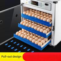 Incubateur à œufs Premium 204 entièrement automatique avec contrôleur de température numérique pour une efficacité élevée