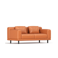 New Style Möbel Custom ized Wohnzimmer Leder Kombination Büro Sofas Couch Leder Sofa Set