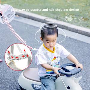 子供用安全ハーネス抗ロストラップベビーベルト & リストバンド子供用安全ロープ付き - Product Image 3
