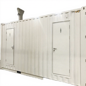 Meilleure vente Conteneur de 40 pieds Conteneur de toilette Toilette pour usage extérieur Conteneur de 20 pieds Toilette mobile - Product Image 1