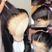 Perruques sans colle 13x6 HD Lace Front, dentelle pré-coupée, nœuds blanchis, cheveux humains pour femmes, prêtes à porter, ligne de cheveux naturelle