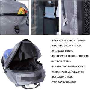 Nouveau produit : Sac à dos de sport 20L en TPU, étanche, avec fermeture éclair hermétique, pour voyages d'affaires, activités de plein air - Product Image 6