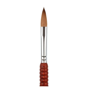 Pinceau à ongles en poils de Kolinsky 100% pur, manche en bois, pinceau pour extension de poudre acrylique, fournitures professionnelles de manucure pour salon - Product Image 6