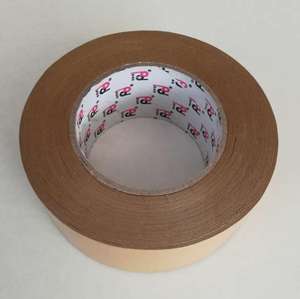 Nueva e innovadora cinta de papel Kraft engomada, resistente al agua, autoadhesiva, caja de papel Kraft, cinta de embalaje, oferta de impresión de un solo lado - Product Image 2