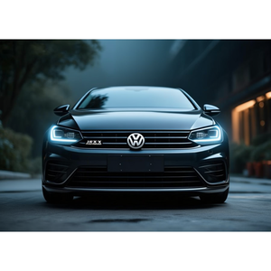 Calandre avant Volkswagen Jetta 2019-2020 avec trou pour phare gauche, pièce de rechange en plastique, nouvelle pièce OEM, modèle P1064 - Product Image 1