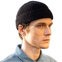 Vente chaude unisexe hommes femmes Multi couleur Docker Beanie chapeau montre crâne casquette décontracté court manchette tricot hiver chapeau pêcheur Beanie