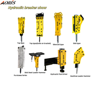 Nouveau modèle 2025 Mini brise-roche hydraulique silencieux de 3-4 tonnes type SB30 pour excavatrices DX300, DH300, DH310, DX360, DH370
