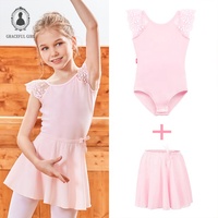 Costume de danse séparé de haute qualité pour filles, parfait pour la pratique de la danse, jupe de ballet en mousseline pour enfants, vêtements de danse pour enfants