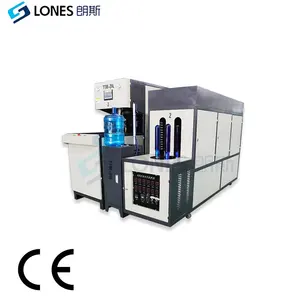 LS-B20L 120BPH semi automatic pet 5 gallon bottle making machine 5L to 22L 3-5 gallon PET bottle stretch blow molding machine