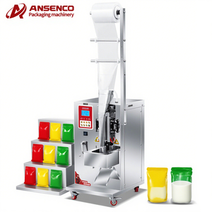 Machine d'emballage automatique multifonctionnelle pour boissons, liquides purs et poudres, avec options de film et de sachet - Product Image 1